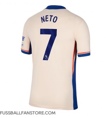 Chelsea Pedro Neto #7 Replik Auswärtstrikot 2024-25 Kurzarm